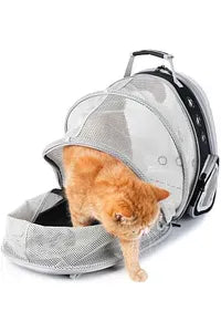 Transparent Capsule Cat Carrier Backpack