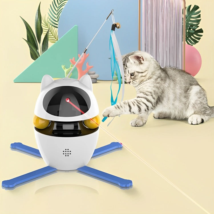 Automatic Teasing Cat Stick Toy